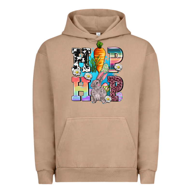 Hip Hop Easter Rabbit Urban Hoodie by AdoDesignShop | Teevron