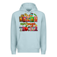 Blue Mist nacho average teacher Premium Hoodie - AdoDesignShop