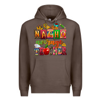 Coffee nacho average teacher Premium Hoodie - AdoDesignShop