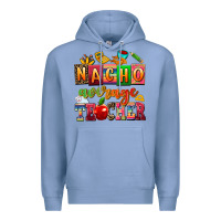Colony Blue nacho average teacher Premium Hoodie - AdoDesignShop
