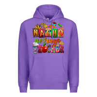 Purple nacho average teacher Premium Hoodie - AdoDesignShop