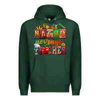 Sports Green nacho average teacher Premium Hoodie - AdoDesignShop