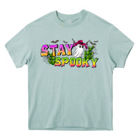 Arona Stay Spooky Heavy Core Tee - CowhideDigitalArt