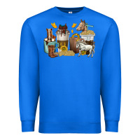 True Royal coffee cups horses Premium Sweatshirt - texasbilliewilder