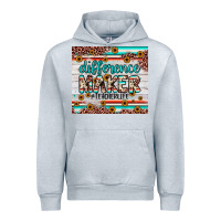Heather Grey difference maker Urban Hoodie - JahusDesignShop