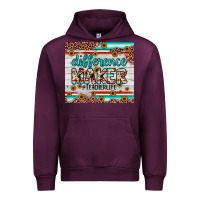 Mauve Wine difference maker Urban Hoodie - JahusDesignShop