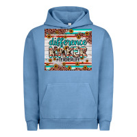 Pigment Pebble Blue difference maker Urban Hoodie - JahusDesignShop