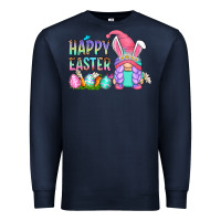 Navy happy easter gnomes Premium Sweatshirt - Zillion Design Studio