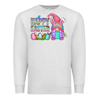 Oatmeal Heather happy easter gnomes Premium Sweatshirt - Zillion Design Studio