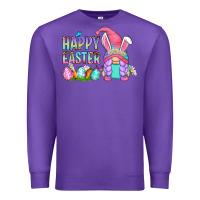 Purple happy easter gnomes Premium Sweatshirt - Zillion Design Studio