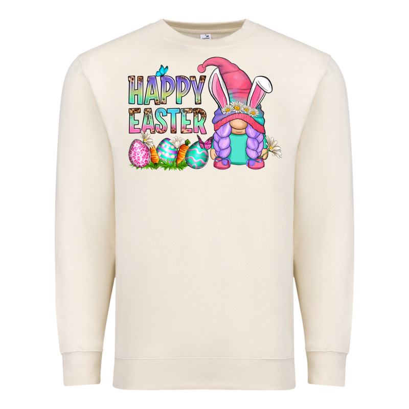 Happy Easter Gnomes Premium Sweatshirt by Zillion Design Studio | Teevron