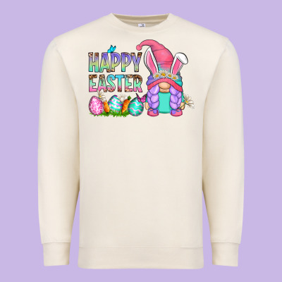 Happy Easter Gnomes Premium Sweatshirt Designed By Zillion Design Studio