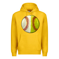 Lemon half baseball softball Premium Hoodie - JahusDesignShop