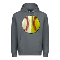 Rock half baseball softball Premium Hoodie - JahusDesignShop