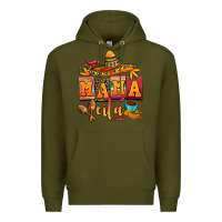 Army Green mama cita cinco de mayo Premium Hoodie - AdoDesignShop