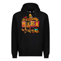 Black mama cita cinco de mayo Premium Hoodie - AdoDesignShop