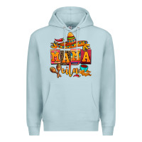 Blue Mist mama cita cinco de mayo Premium Hoodie - AdoDesignShop