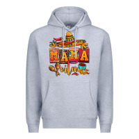 Heather Grey mama cita cinco de mayo Premium Hoodie - AdoDesignShop