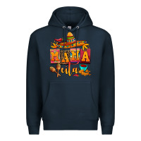 Navy mama cita cinco de mayo Premium Hoodie - AdoDesignShop