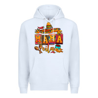White mama cita cinco de mayo Premium Hoodie - AdoDesignShop