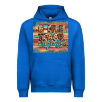 Cobalt coffee teach repeat Urban Hoodie - JahusDesignShop