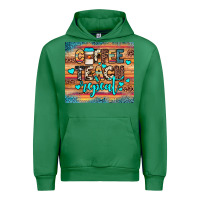 Emerald coffee teach repeat Urban Hoodie - JahusDesignShop