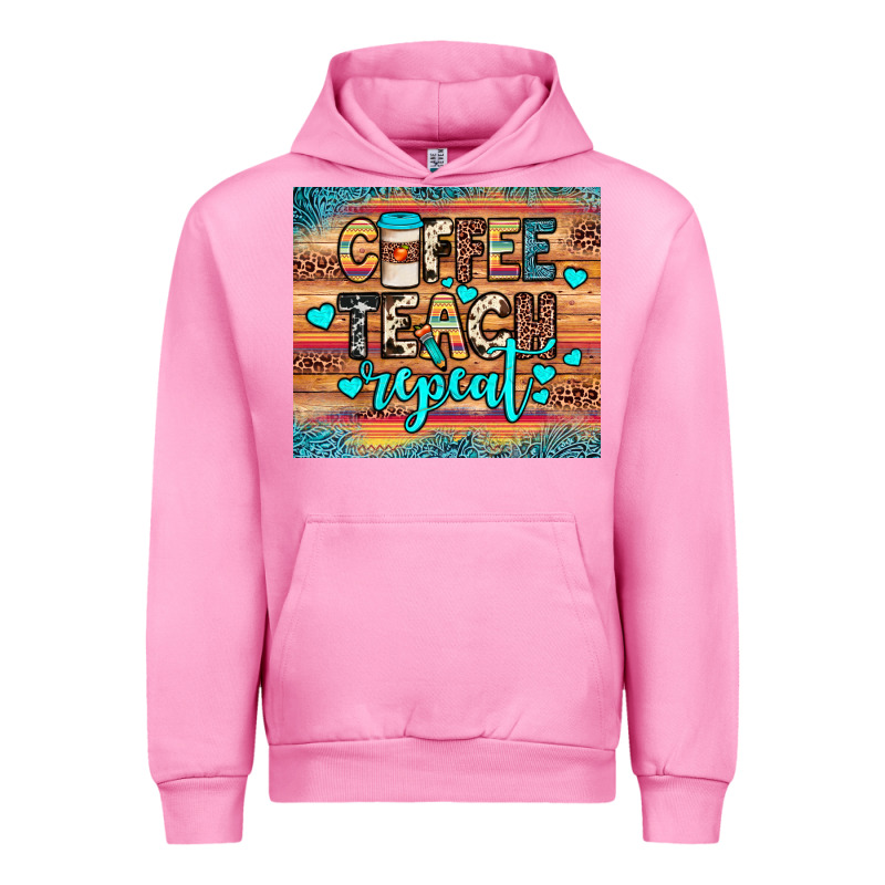 Coffee Teach Repeat Urban Hoodie by JahusDesignShop | Teevron