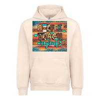 Sandshell coffee teach repeat Urban Hoodie - JahusDesignShop