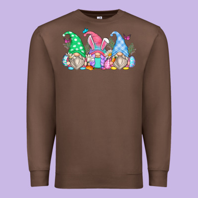 Easter Gnomes Premium Sweatshirt Designed By Zillion Design Studio