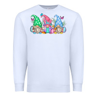 White easter gnomes Premium Sweatshirt - Zillion Design Studio