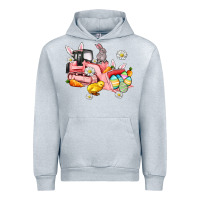 Heather Grey easter excavator Urban Hoodie - AdoDesignShop