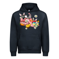 Navy easter excavator Urban Hoodie - AdoDesignShop