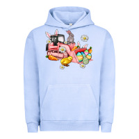 Pigment Grape Ice easter excavator Urban Hoodie - AdoDesignShop