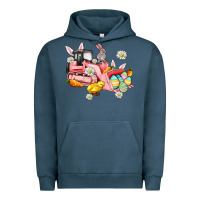 Pigment Midnight Navy easter excavator Urban Hoodie - AdoDesignShop