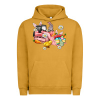 Pigment Peanut Butter easter excavator Urban Hoodie - AdoDesignShop