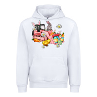 White easter excavator Urban Hoodie - AdoDesignShop