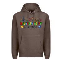 Coffee neurodiversity is beautiful Premium Hoodie - JahusDesignShop