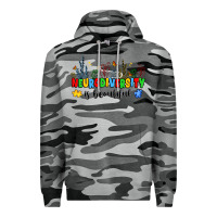 Slate Camo neurodiversity is beautiful Premium Hoodie - JahusDesignShop