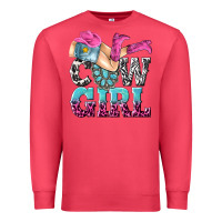 Cardinal cow girl Premium Sweatshirt - texasbilliewilder