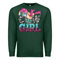 Sports Green cow girl Premium Sweatshirt - texasbilliewilder