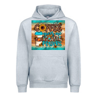 Heather Grey coffee gives me teacher powers Urban Hoodie - JahusDesignShop
