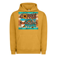 Pigment Peanut Butter coffee gives me teacher powers Urban Hoodie - JahusDesignShop
