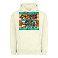 Pigment Pistachio coffee gives me teacher powers Urban Hoodie - JahusDesignShop