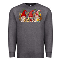 Charcoal Heather beer gnomes Premium Sweatshirt - Zillion Design Studio
