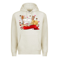 Oatmeal Heather personalized chef tools kopyası Premium Hoodie - JahusDesignShop