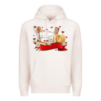 Pale Pink personalized chef tools kopyası Premium Hoodie - JahusDesignShop