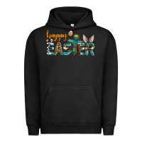 Pigment Black western happy easter Urban Hoodie - AdoDesignShop