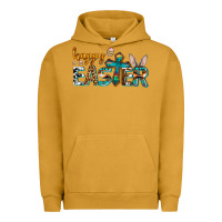 Pigment Peanut Butter western happy easter Urban Hoodie - AdoDesignShop