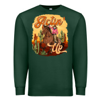 Cowgirl Actin Up Premium Sweatshirt | Teevron