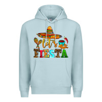 Blue Mist let's fiesta Premium Hoodie - AdoDesignShop
